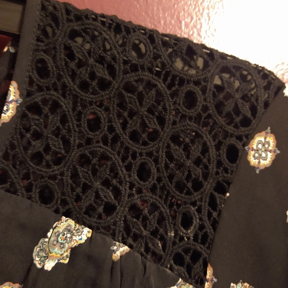 DR2 Long Sleeve Black Dress Size Large - Picture 4 of 9